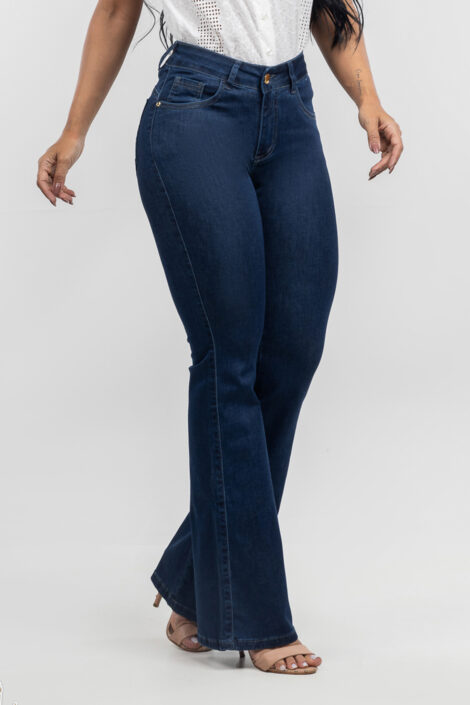Calça Fem. Flare Amaciada Bruna – 9045 (2)