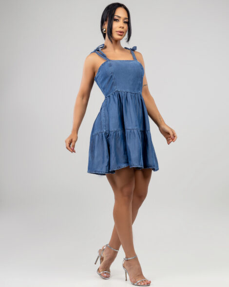 Vestido Jeans Curto Sofia – 9118 (2)